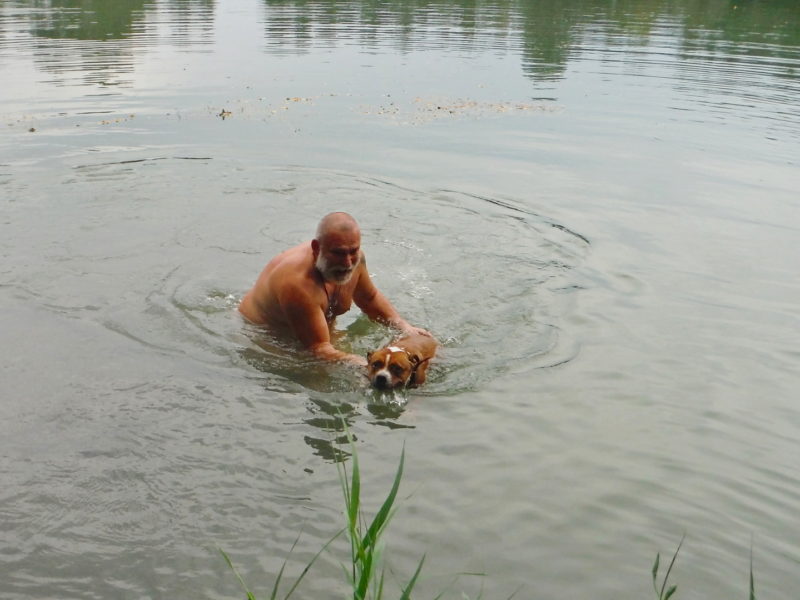 Kesinka taky hodně ráda plave..., 30.8.2020